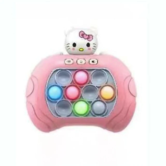 New Quick Push Game Kuromi Pop up Fidget Bubble Electronic Pop it Pro Game Lightweight Toy for Stress Relief Gift Toy for Adults