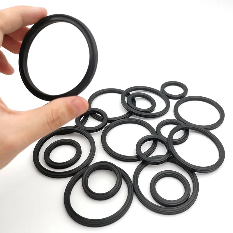 Juntas De Poliuretano Hidráulicas DHS - Varios Tamaños De 10 Mm A 160 Mm, Sellado Eficiente Para Pistones