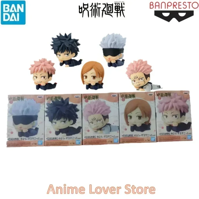 

Bandai Banpresto Original Jujutsu Kaisen Gashapon Satoru Gojo Itadori Yuji Fushiguro Megumi Ryomen Sukuna Kugisaki Anime Toys