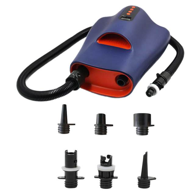 Electric Air Pump 0~22PSI Deflatable Inflatable Pump Inflatable Quick Inflation Pump for Air Pump Kayak Boat Airbed Air Boat