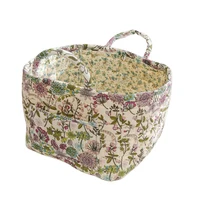Large Capacity Fabric Storage Baskets Laundry Baskets with Easy Carry Handles Laundry Hampers 2