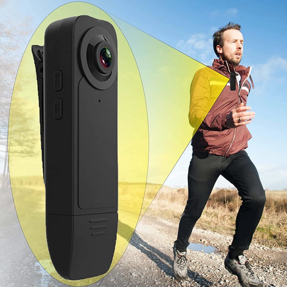 A18 1080P Hd Night Vision Mini Camera 1000Mah Micro Videocamera Bodycam Dv Videoregistratore Per Riunioni Online Di Classe Sportiva Domestica