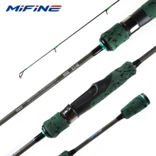  MIFINE STEALTH BOMBER High Carbon Spinning Rod 1.85M 1.93M 1.98M UL Power Bait Wt 0.2-4g Ultralight Rods For Pike Trout Fishing 