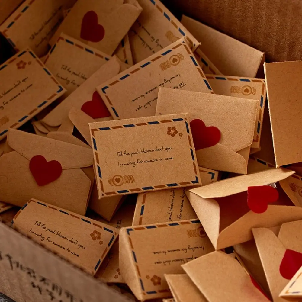 100 가지 약속/축복/할 일 목록 미니 러브 레터 세트 자체 제작 수제 사랑 메시지 종이 공예 DIY 깜짝 선물