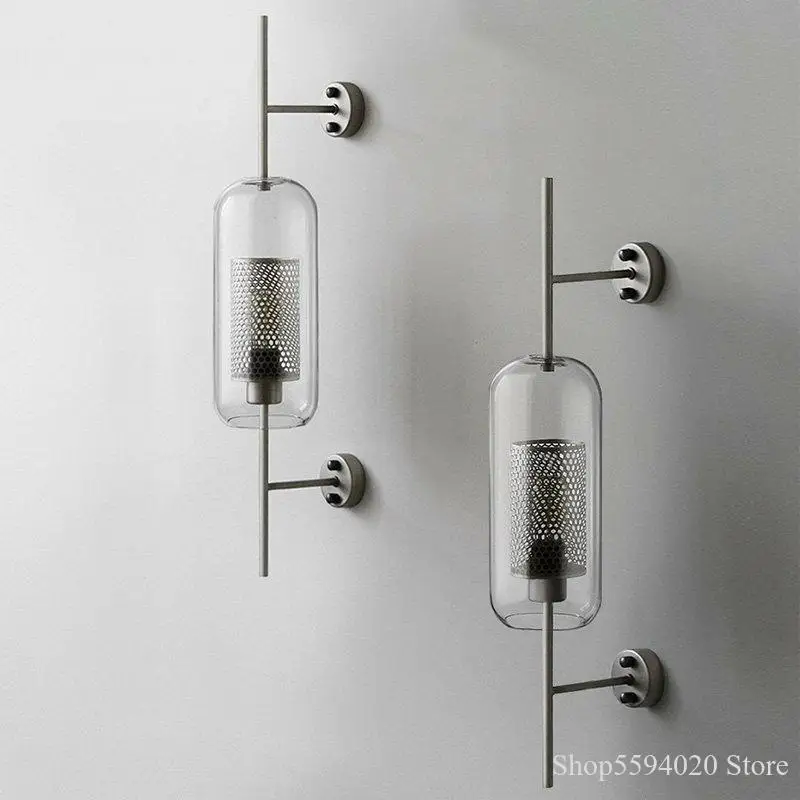 

Loft Decor Retro Wall Lights Industrial Glass Modern Wall Lights Living Room Bedroom Dining Room Sconce Wall Lights Bedroom Lamp