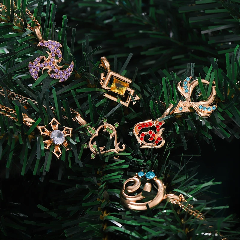 Fashion Gadget Necklace Accessories Romantic Pyro Hydro Anemo Eye