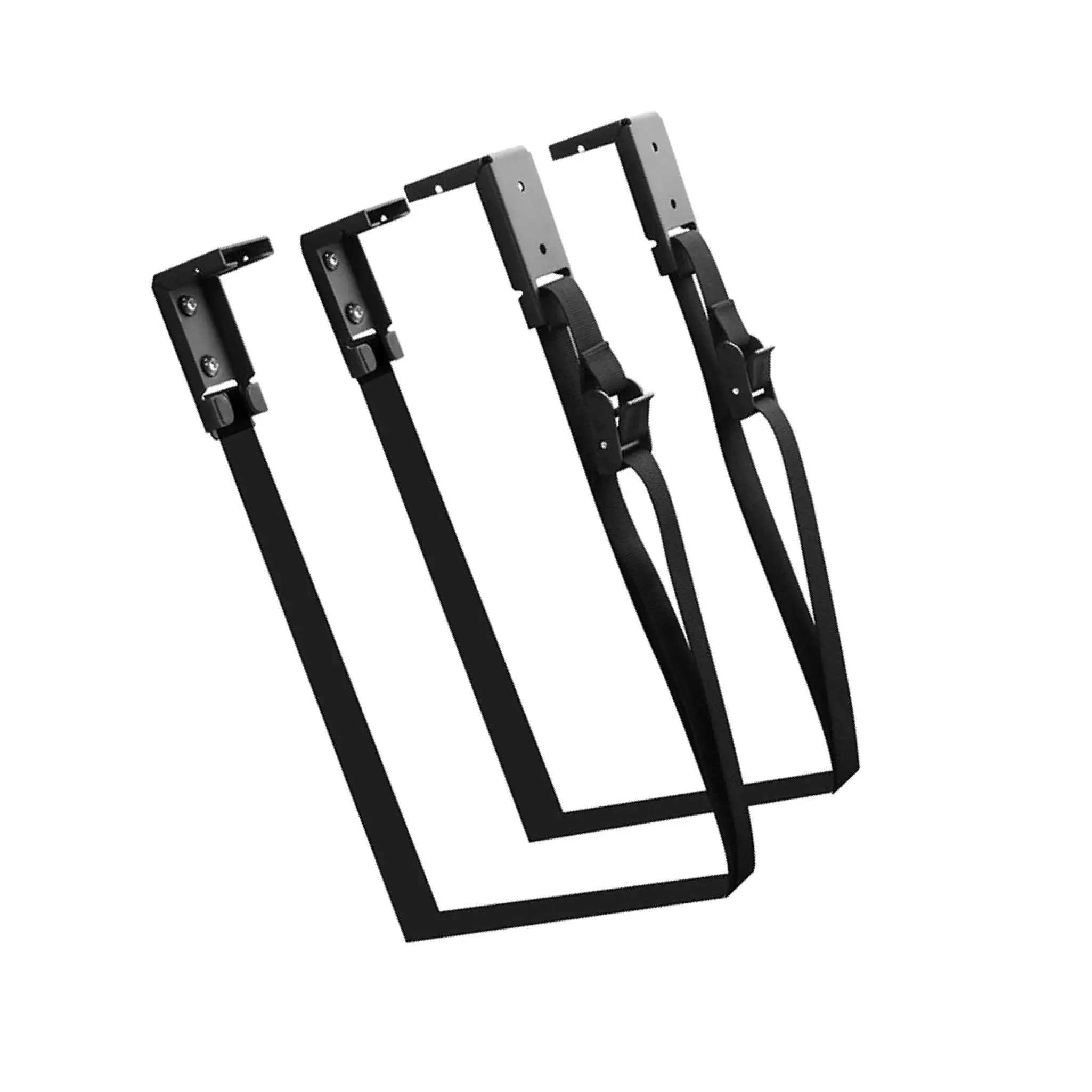 

Under Desk PC Mount Premium Portable Adjustable Black Easy to Install Home