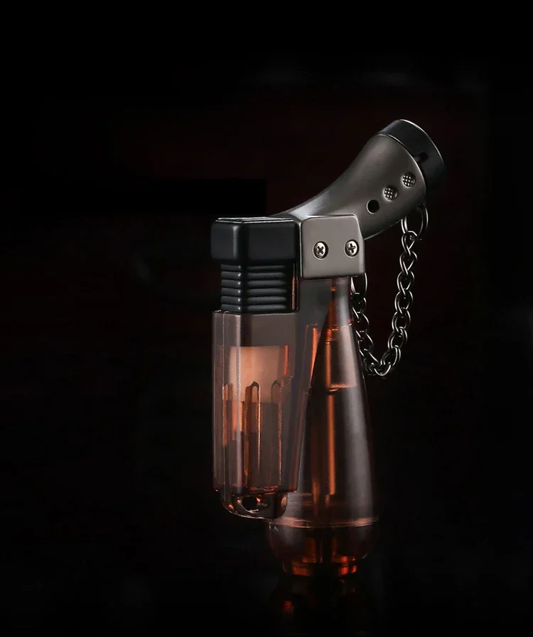 Description Picture 2 of itemNew Butane Jet Torch Lighter Cigarette Windproof Lighter Cigar for BBQ Kitchen Camping Outdoor Ignition Lighters Gadgets For Men
