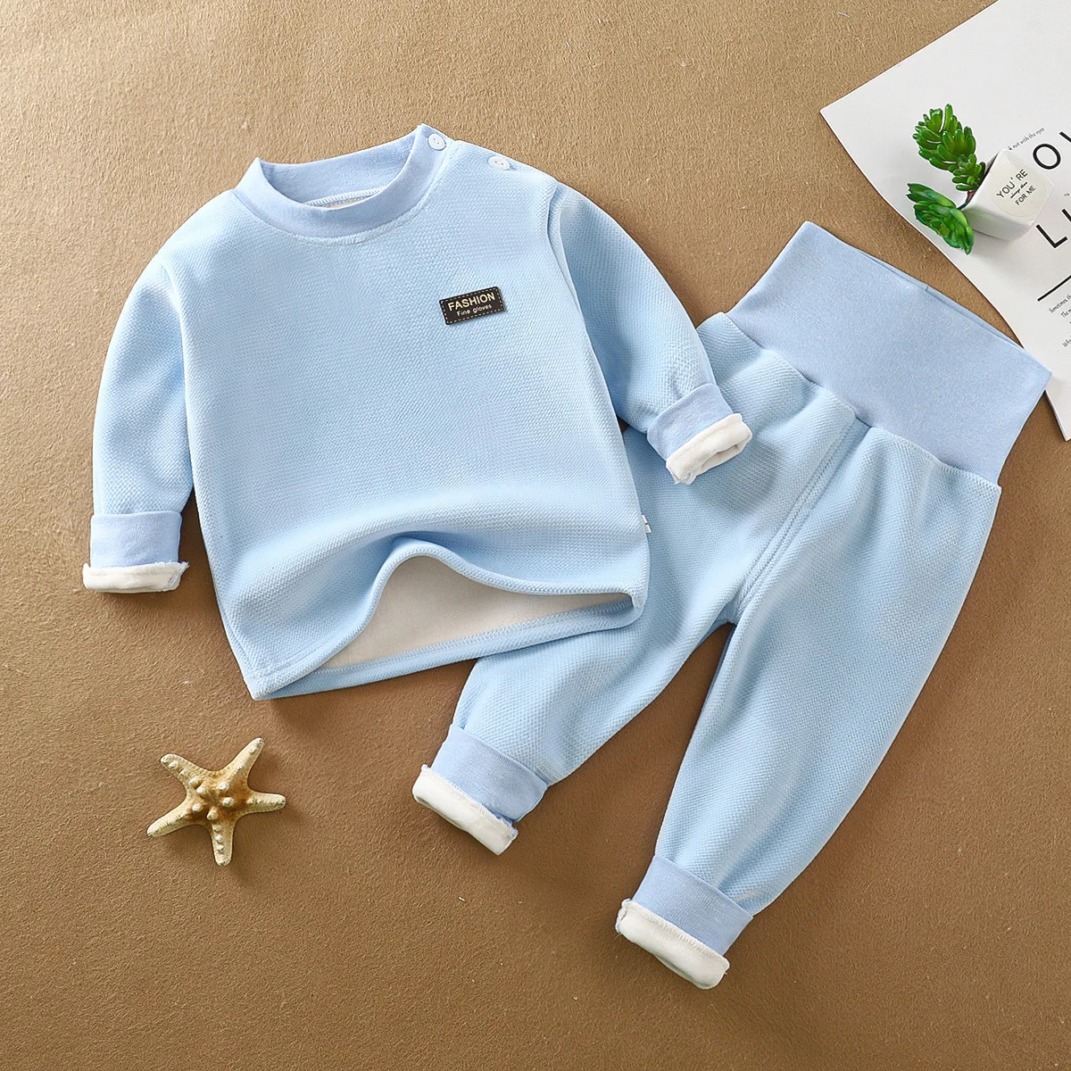 Kids Thermal Underwear Sets Winter Autumn Warm Long John For Infant Baby Boy Girls Clothes Sets Pajamas Suits Children Clothing 3