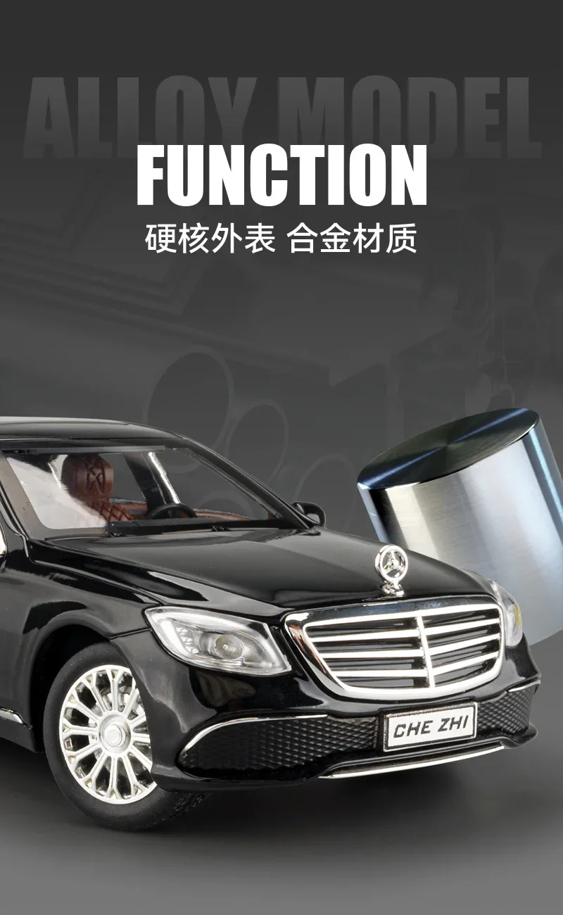 1:24 Mercedes-Benz E300 High Simulation Diecast Car Metal