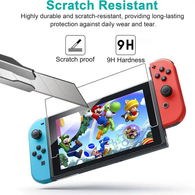 1/2/3PCS Protective Glass For Nintend Switch Tempered Glass Screen Protector for Nintendos Switch Oled Lite NS Accessories Film 2