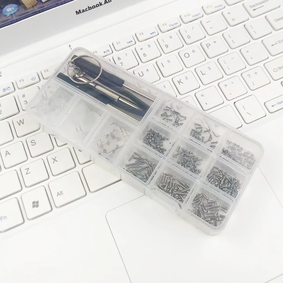 컴팩트 스크류 박스가 있는 업그레이드 버전 안경 수리 도구 키트, 안경, 선글라스 용 스크루 드라이버 나사 핀셋 포함