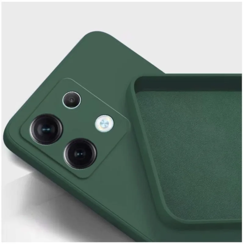 Per Poco M6 Pro Custodia Per Xiaomi Poco M6 Pro Cover Funda Coque Custodia Posteriore In Tpu Morbido In Silicone Liquido Originale Poco M6 Pro