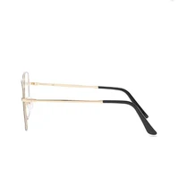 Diopter 0 -0.5 -1.0 To -6.0 Big Frame Square Minus Glasses With Prescription Women Men Metal Full Frame Nearsighted Eyeglasses 2
