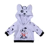 17 Inch Doll Clothes Cartoon Dog Hoodies Trousers 43cm New Born Baby Boy Clothes Sports Suit Toys for Girl Nendoroid Clothes 2
