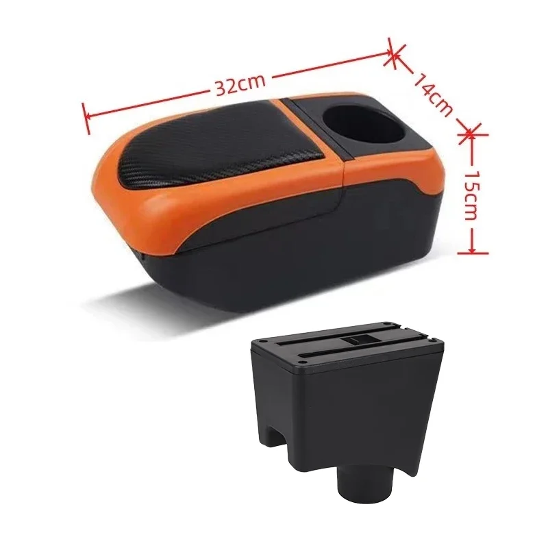 

For Renault Sandero stepway Armrest For Dacia Sandero For Nissan Almera G15 Car Armrest Box For Lada LARGUS Storage box