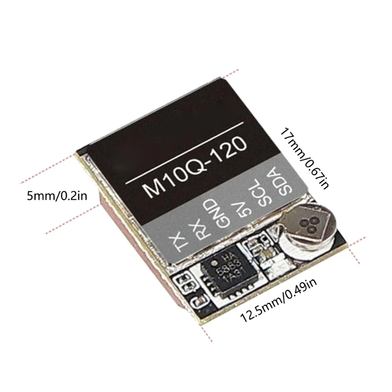 M10Q-120 FPVRacingDrones LongRanges 고속 포지셔닝 K1KF용 5883 나침반 이중 프로토콜 NMEAU BL0X 탐색