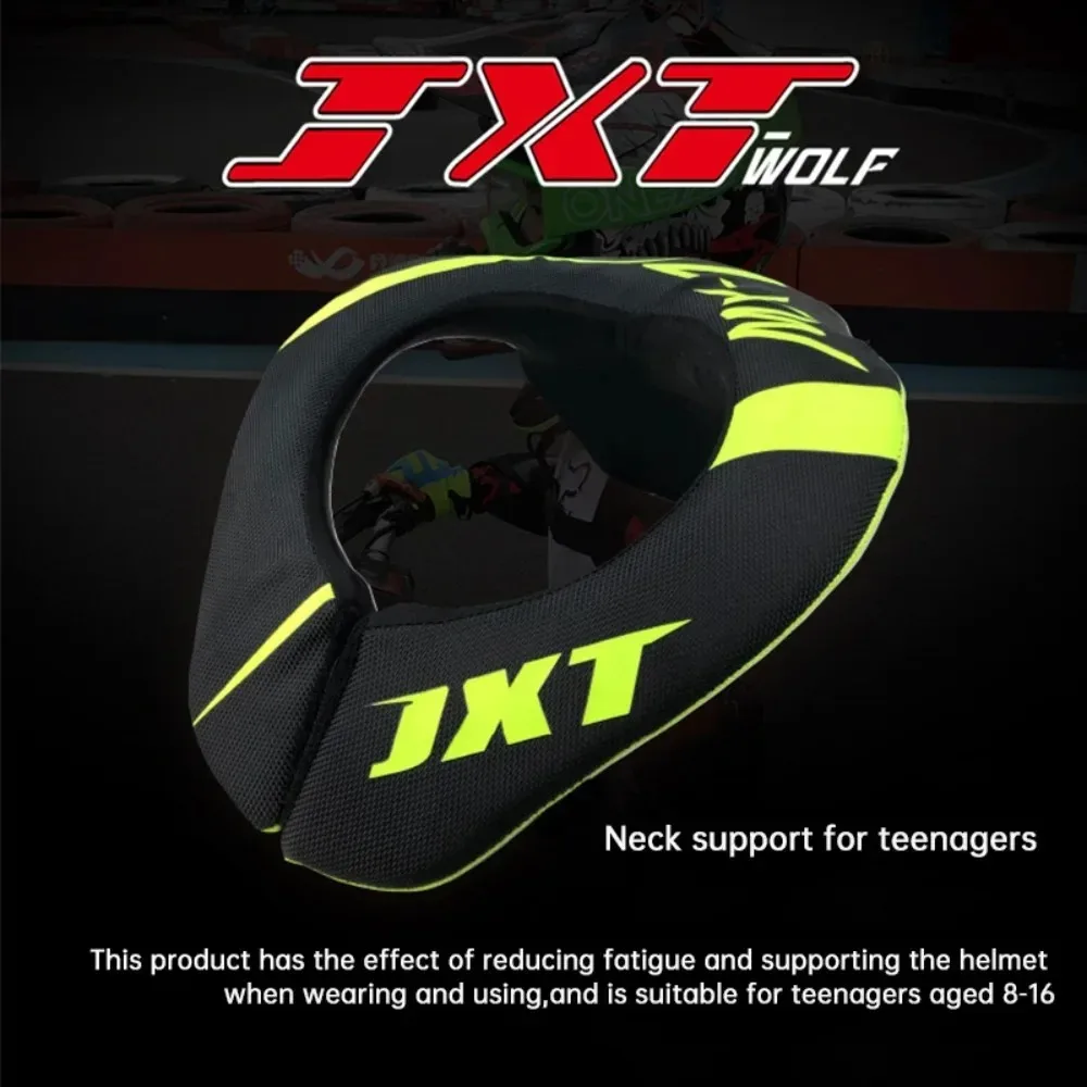 오프로드 오토바이 어린이 목 보호대 경쟁 오프로드 랠리 트랙 낙상 방지 경추 보호 장비 스키