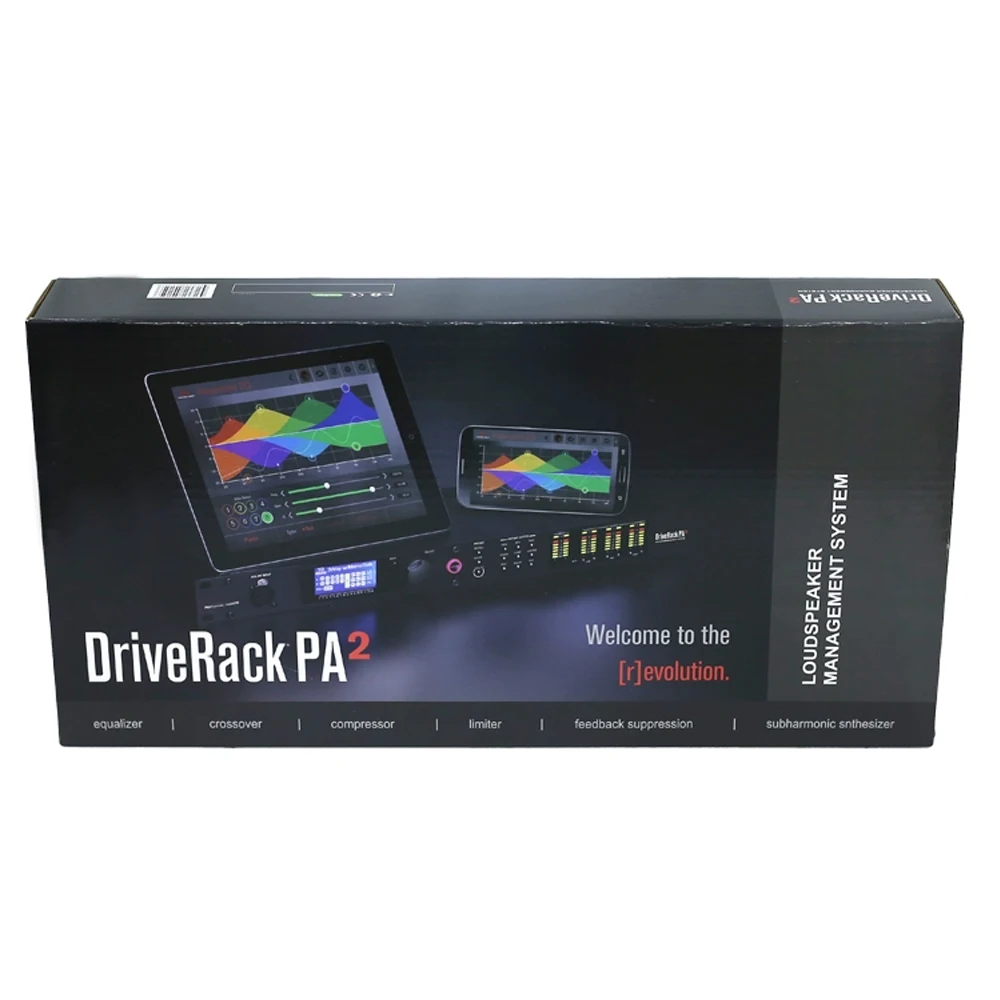 PA2 2 Input 6 Output Stage Audio Processor Original Software Pro Audio Driver Rack Professional Speaker Processor