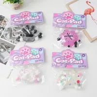 New Transparent Patch Cat Paw Decompression Toys Kawaii Cartoon Antistress Stress Relief Slow Rising Toys For Adult Kids Toys 2