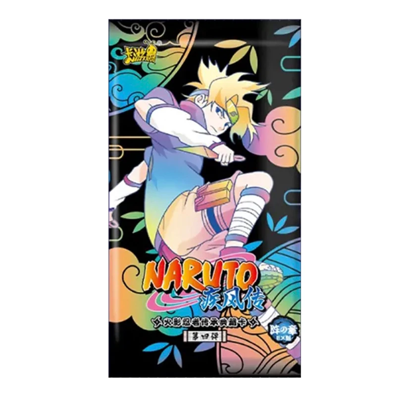 KAYOU Naruto Card EX Version Whirlpool Naruto SP Uchiha Madara BP MR Card Collection 10packs