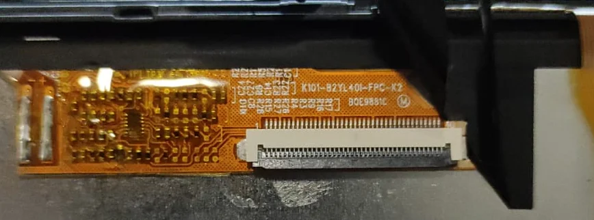 Display Lcd Matrix para Tablet 10.1 40 Pin K101-b2yl40i-fpc-k2 K101-b2yl40i-fpc-k1 K101-im2byl02a-l - Imagem 4