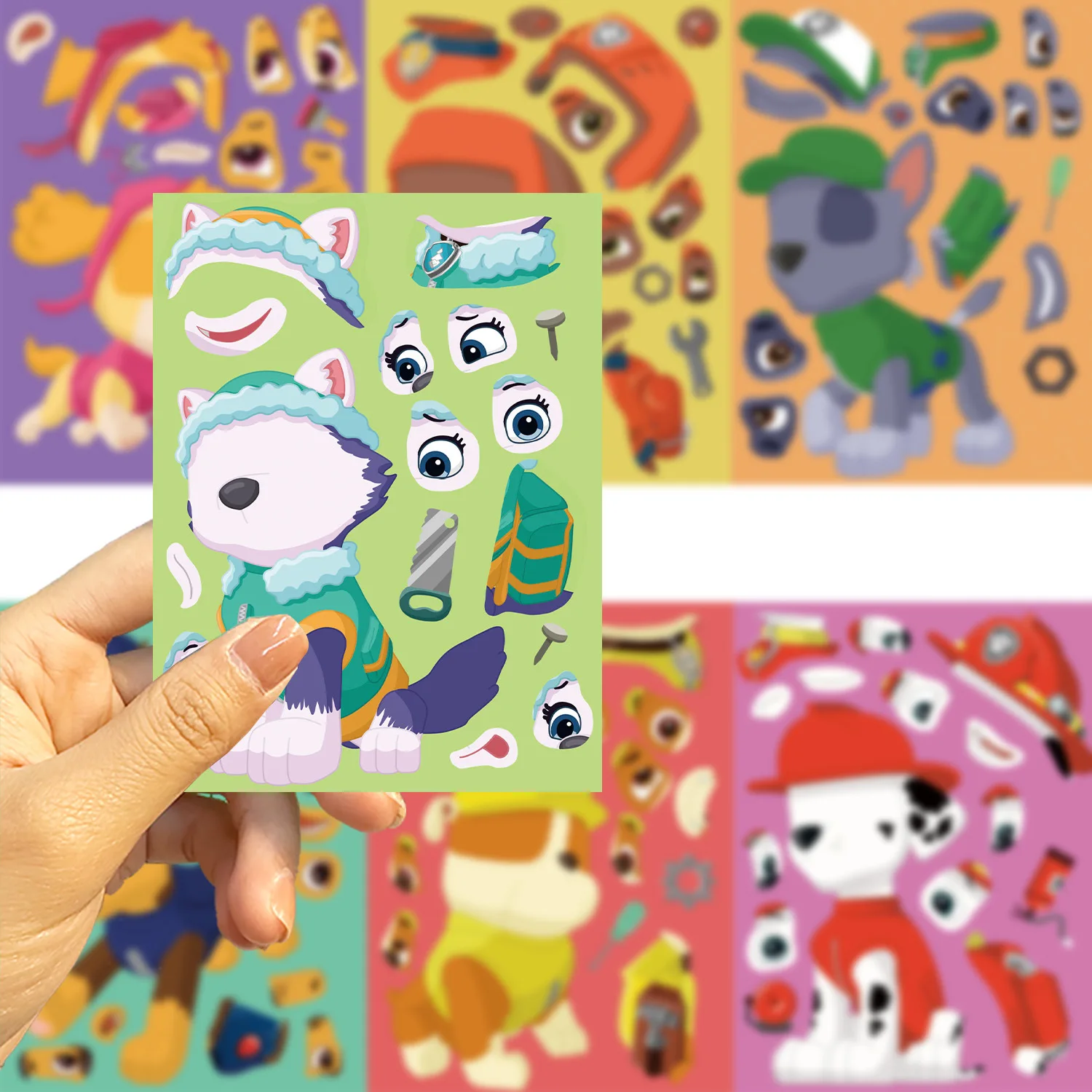 PAW Patrol Puzzle Stickers 8/16Sheets