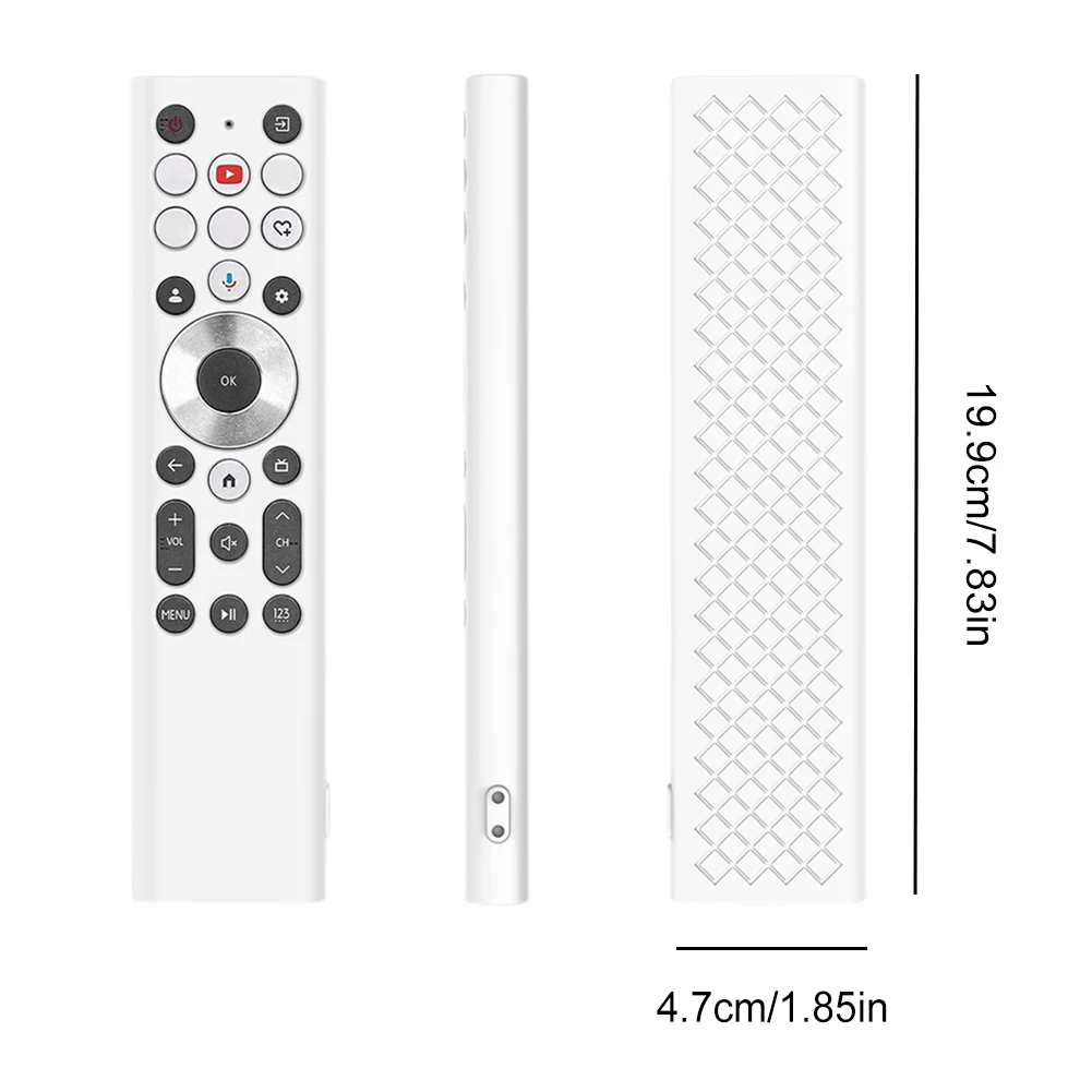 Silicone Protective Case for Hisense ERF6A80 ERF6G80H ERF6F80H Silicone Sleeve TV Remote Controller Cover Soft Protector