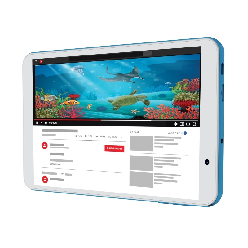 8 INCH Type-C 8FY Android 12 Tablet PC - 3GB RAM, 32GB ROM, Quad-Core, WiFi, Dual Camera, 1280x800 IPS Screen Description Image.This Product Can Be Found With The Tag Names Computer Office, Tablet, Tablets