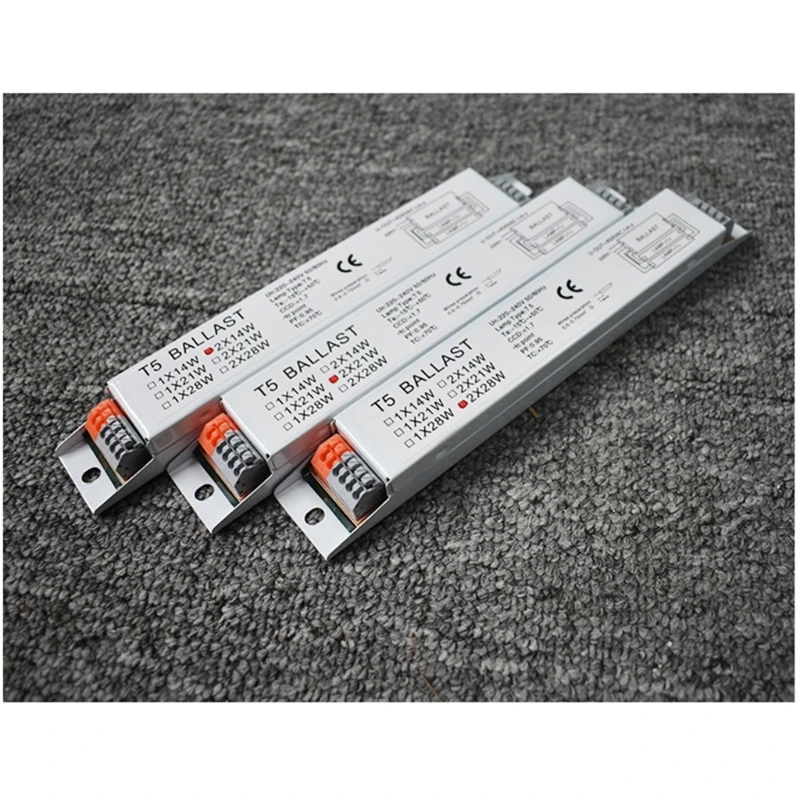Electronic Ballast Upgraded 220-240V Wide Voltage T5 Electronic Ballast Fluorescent Lamp Ballasts Simple Installation for Factory Workshop M4YD