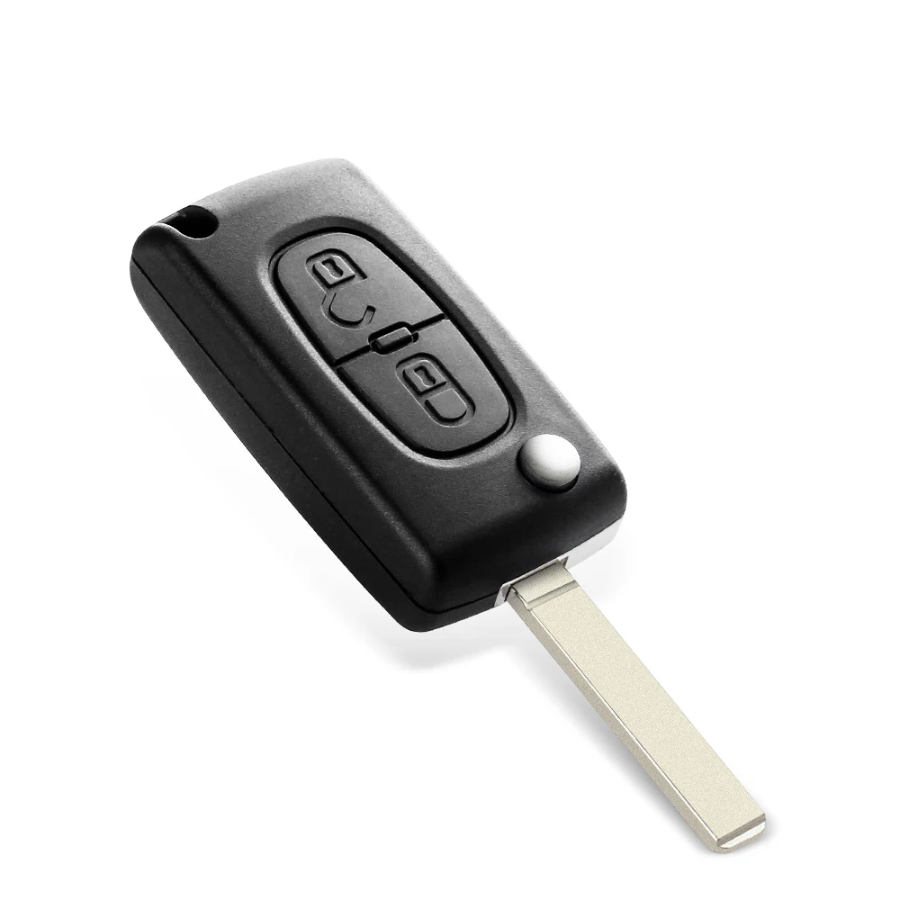 Key Case 2 Buttons for Peugeot 307 408 308 3008 Fob Remote Car Key Replacement Shell