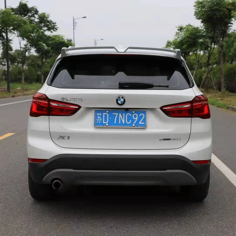BMW X1 2016-2018 용 리어 스포일러 ABS 소재, 루프 트렁크 스포일러, 신상 X1 색상