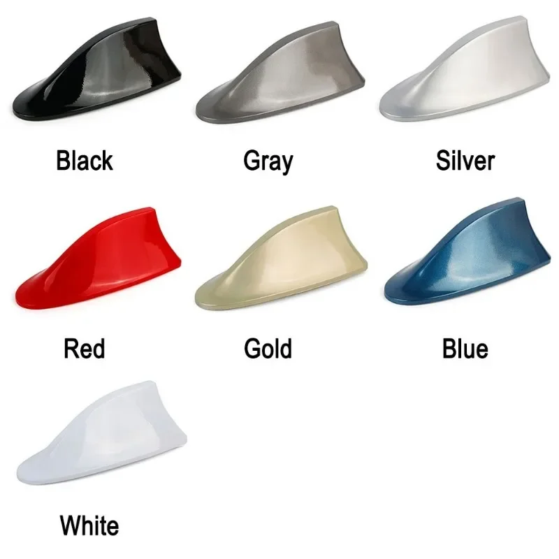 Sleek Auto Shark Fin Antenna for Enhanced Radio FM Signal Reception & Stylish Exterior Upgrade