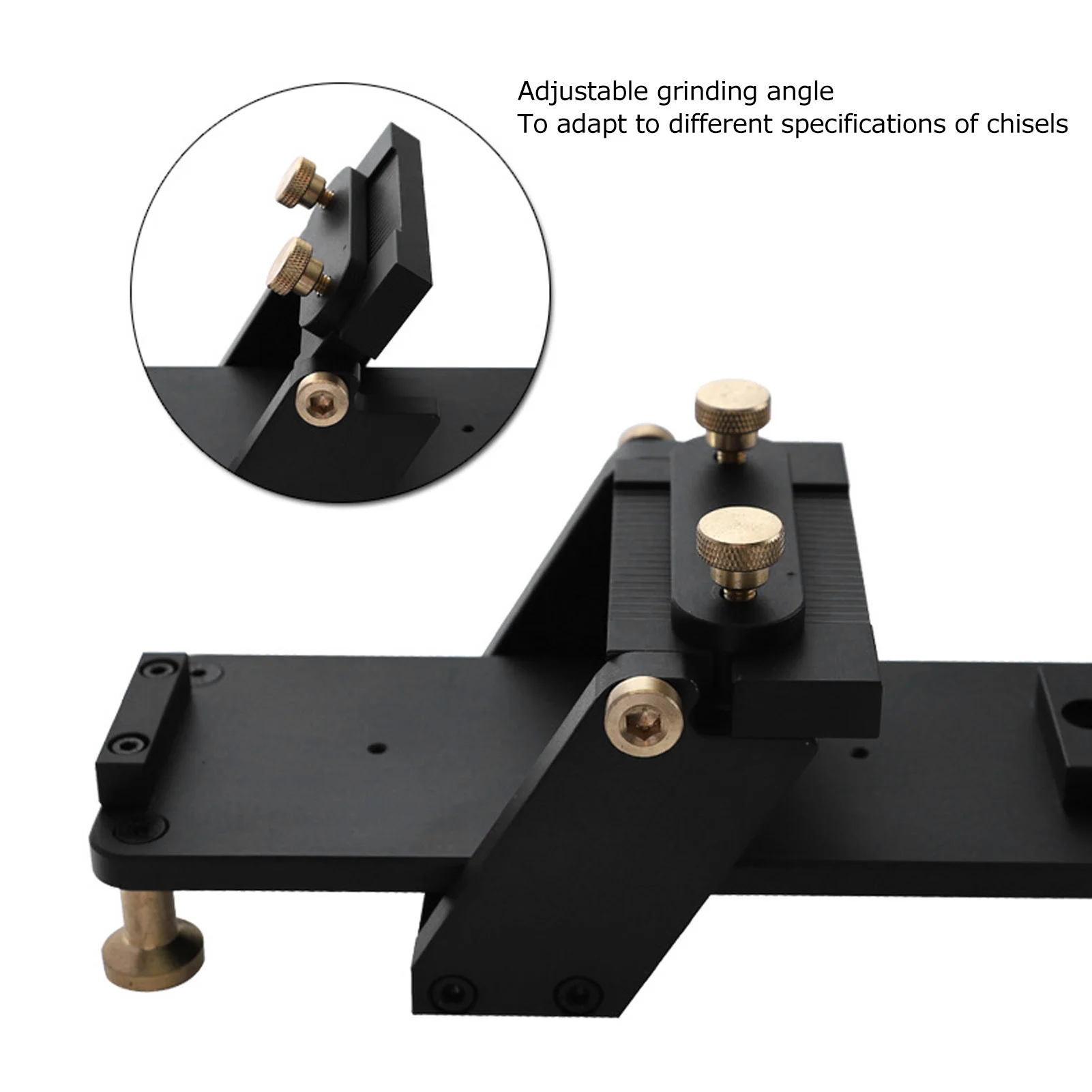 Angle Knife Sharpener Fixed Angle Sharpener Whetstone Set Knife Polished Stone Grinding Frame Woodworking Tool Sharpening System