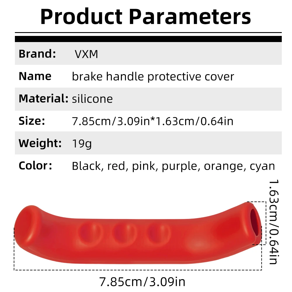 Bicycle Brake Handle Protection Cover VXM1 Pair MTB Road Bike Brake Lever Protection Anti Slip Gel Sleeve Cycling Accessories
