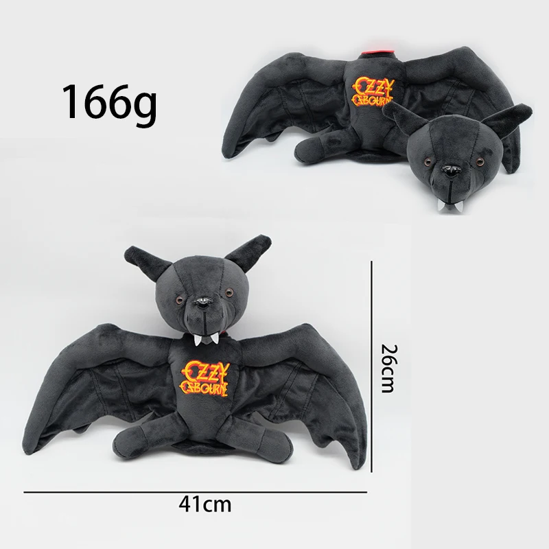 2025 New Ozzy Osbourne Bat Plush Back To The Beginning Ozzy Bat