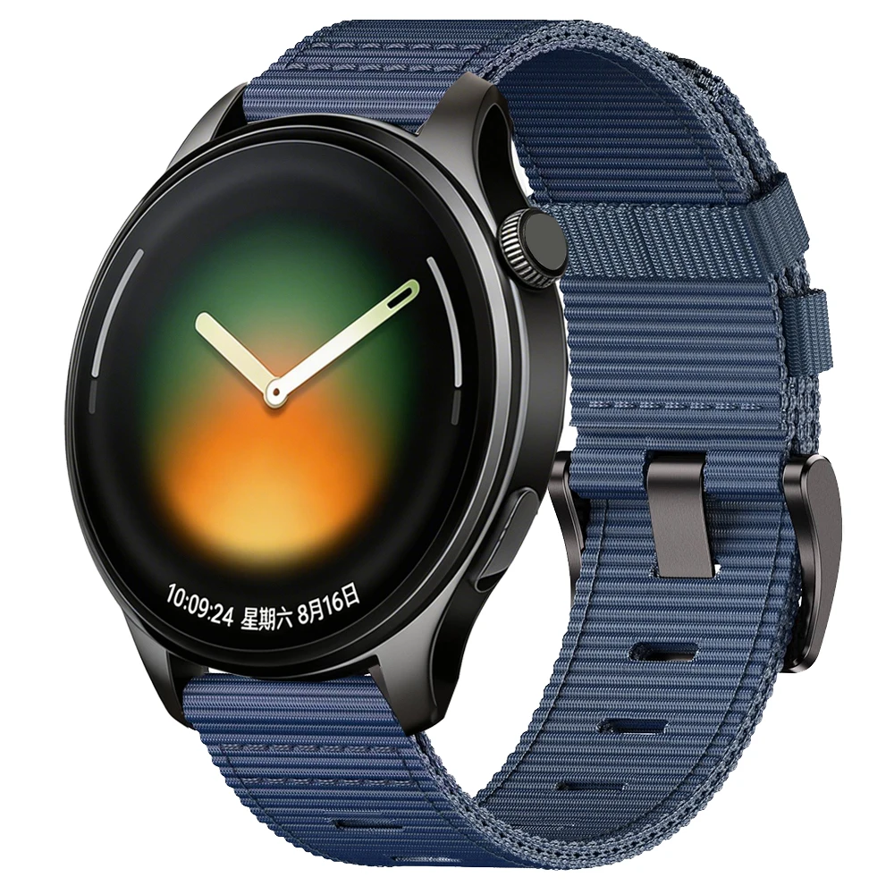 22mm Woven Nylon Sport Watch Strap Bracelet