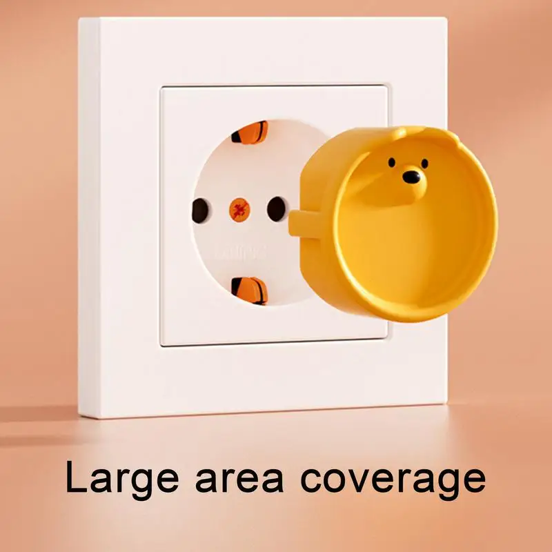 Baby Outlet Cover Plug Covers Protectors Silicone Outlet Covers for Baby Safety Socket Covers Shock Prevention Electrical