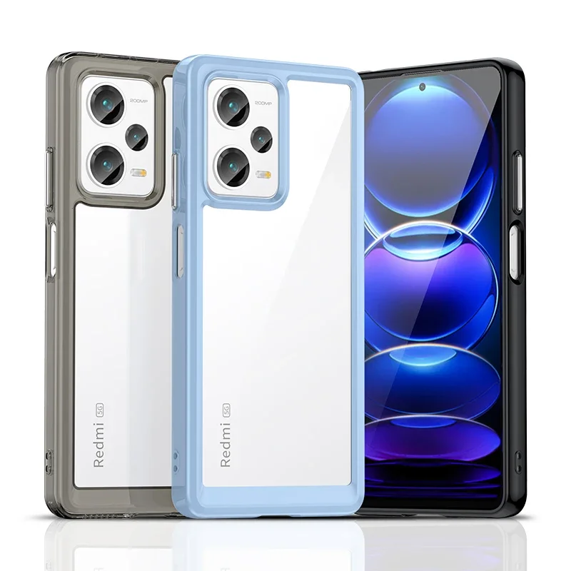 Vibrant Shockproof Back Cover - Multi-Device Compatible Protective Case