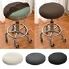 Velvet Elastic Round Chair Bar Stool Cover Slipcover Protector Stretch Modern Anti-dirty Universal Stool Cover Home Chairs 6