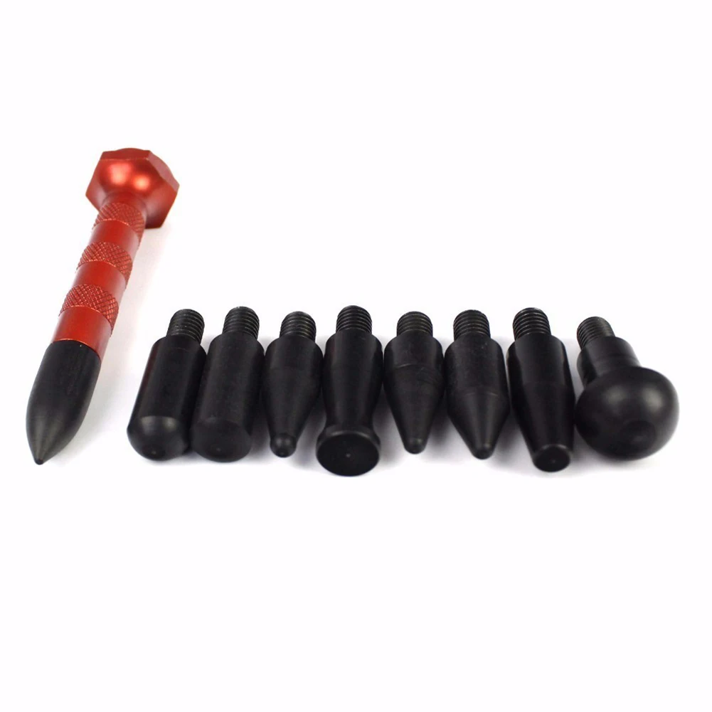 

Convenient Dent Repair Kit Paintless Hail Dent Removal with 9 Head Pen Tools Expert level Car Repair Easy for Beginners