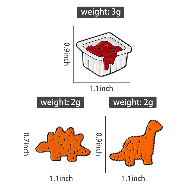 3-5 Teile/satz Tier Sammlung Emaille Pins Cartoon Katze Hund Pfote Brosche Pop Mädchen Abzeichen Nette Frosch Gans ente Schmuck Geschenk – Detail 6