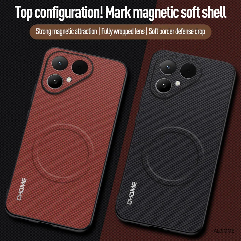 Luxury Car Magnetic Holder Shockproof Phone Case - TPU Silicone Protective Back Cover