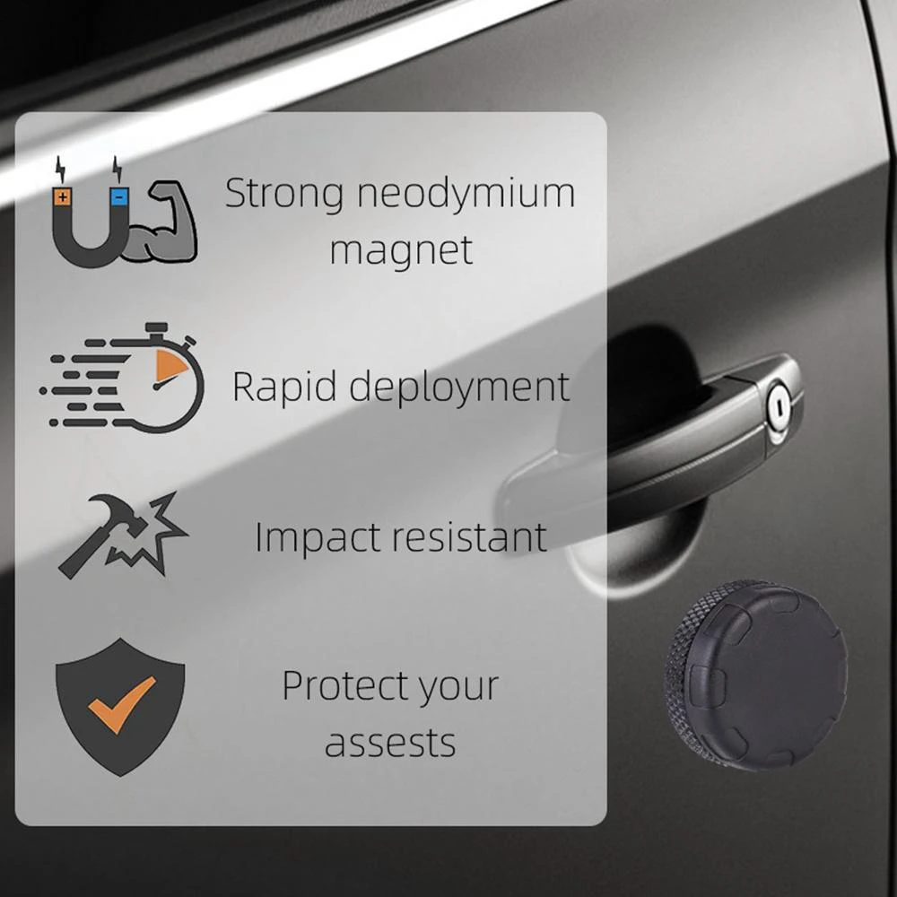AirTag 인클로저 케이스용 자기 보안 홀더 도난 방지 Gps 트래커 Cocator Airtags용 숨겨진 충격 방지 보호 커버