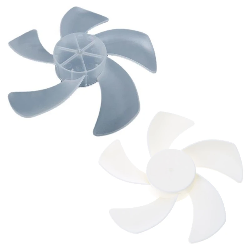 

Household Plastic Fan Transparent Five Leaves for Standing Fan 5 Leaves Fan Hair Dryer General Accessory