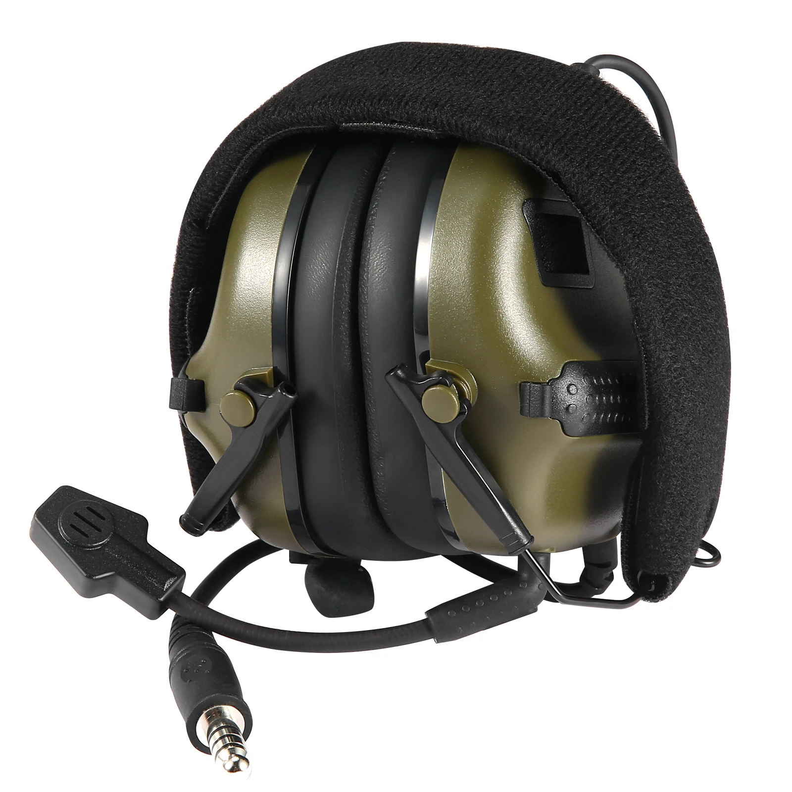 Auriculares tácticos con reducción de ruido Gen6, cascos insonorizados para  tiro de fuerzas especiales, orejera con micrófono, ajuste izquierdo y  derecho - AliExpress