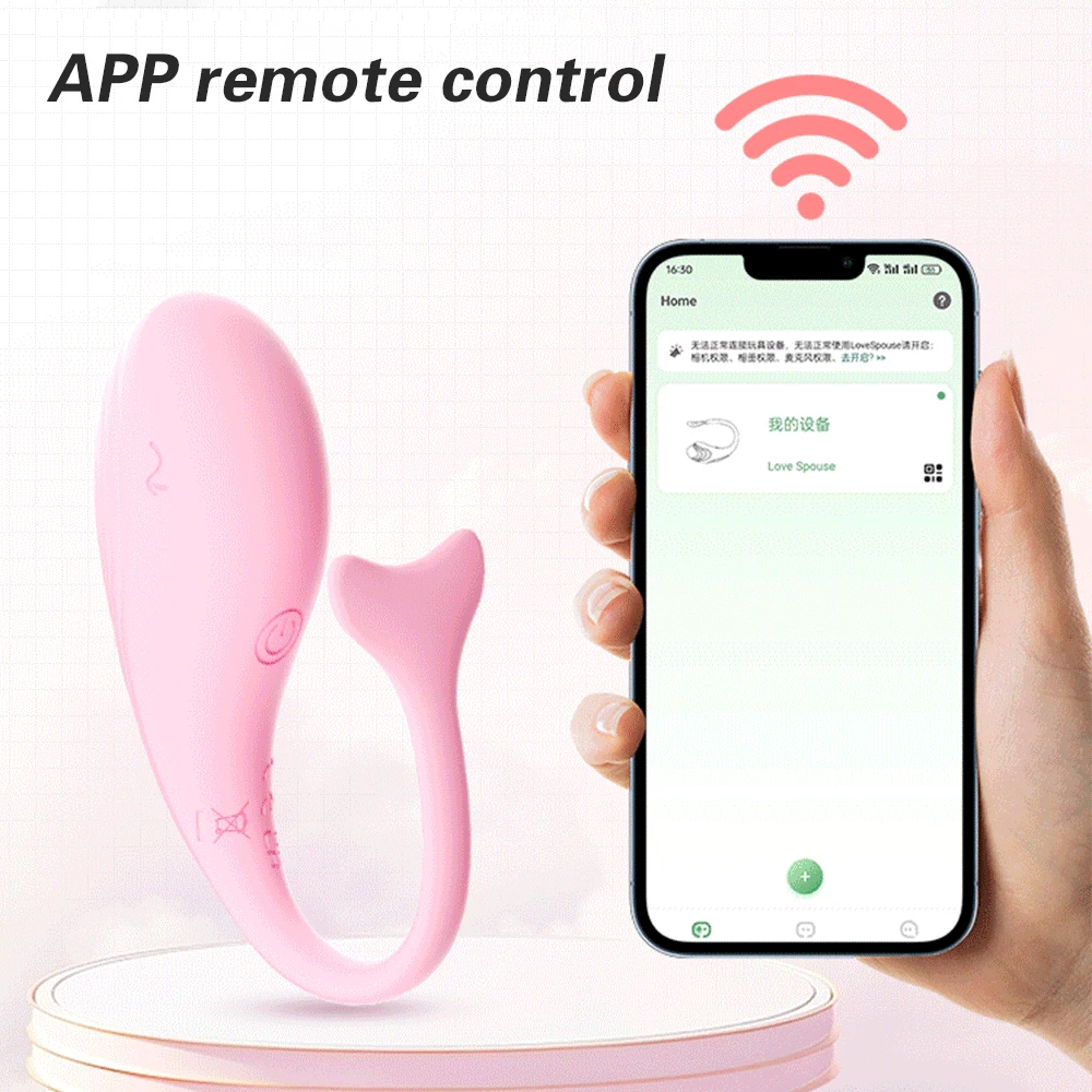 Wireless Vibration Love Egg Vibrator Vaginal G Spot Vibrating Stimulator Wearable Bluetooth APP Control Sex Toys For Adult Women