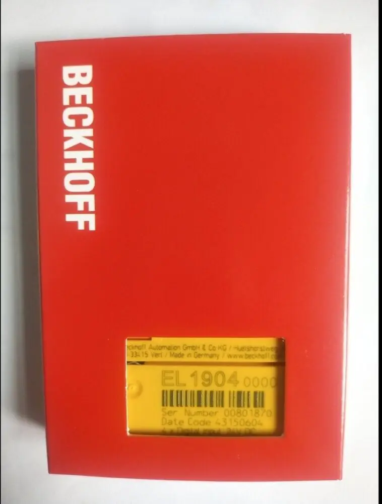 

Новинка, бекхофф EL1904 EL1904 PLC Moudule в коробке, быстрая доставка