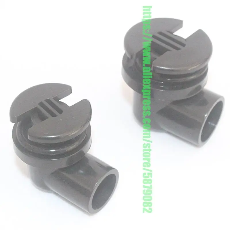 Water Tank Bulkhead Drainage Connectors Aquarium Bottom Filter Plastic Elbow Outlet Joint For Hard Pipe Soft Pipe 20mm/25mm