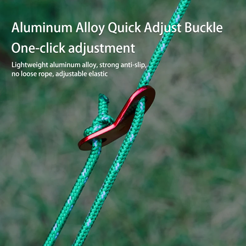 3FULGEAR2mm20metersdiameterreflectivecampingtentGuyLine